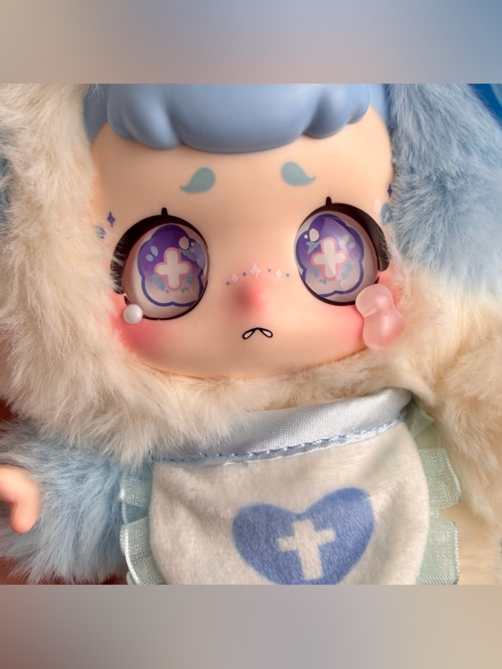 KASA HEALING BUNNY 🩵🩹 Blind Box Wonderful Dream Series Bag Charm Keychain Plush - Picture 7 of 16